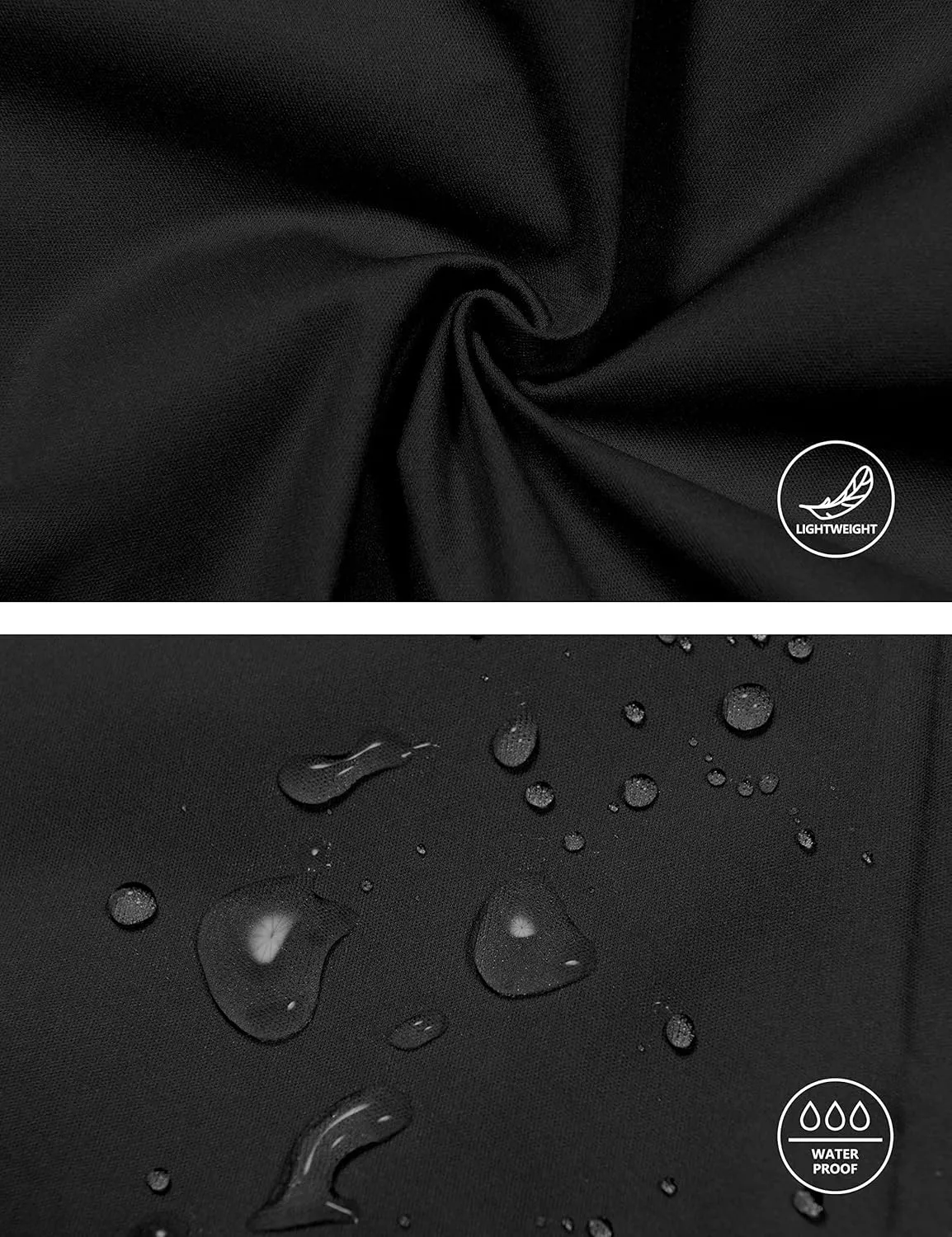 Little Donkey Andy Men's Cycling Jacket, Waterproof Lightweight Windbreaker, Packable