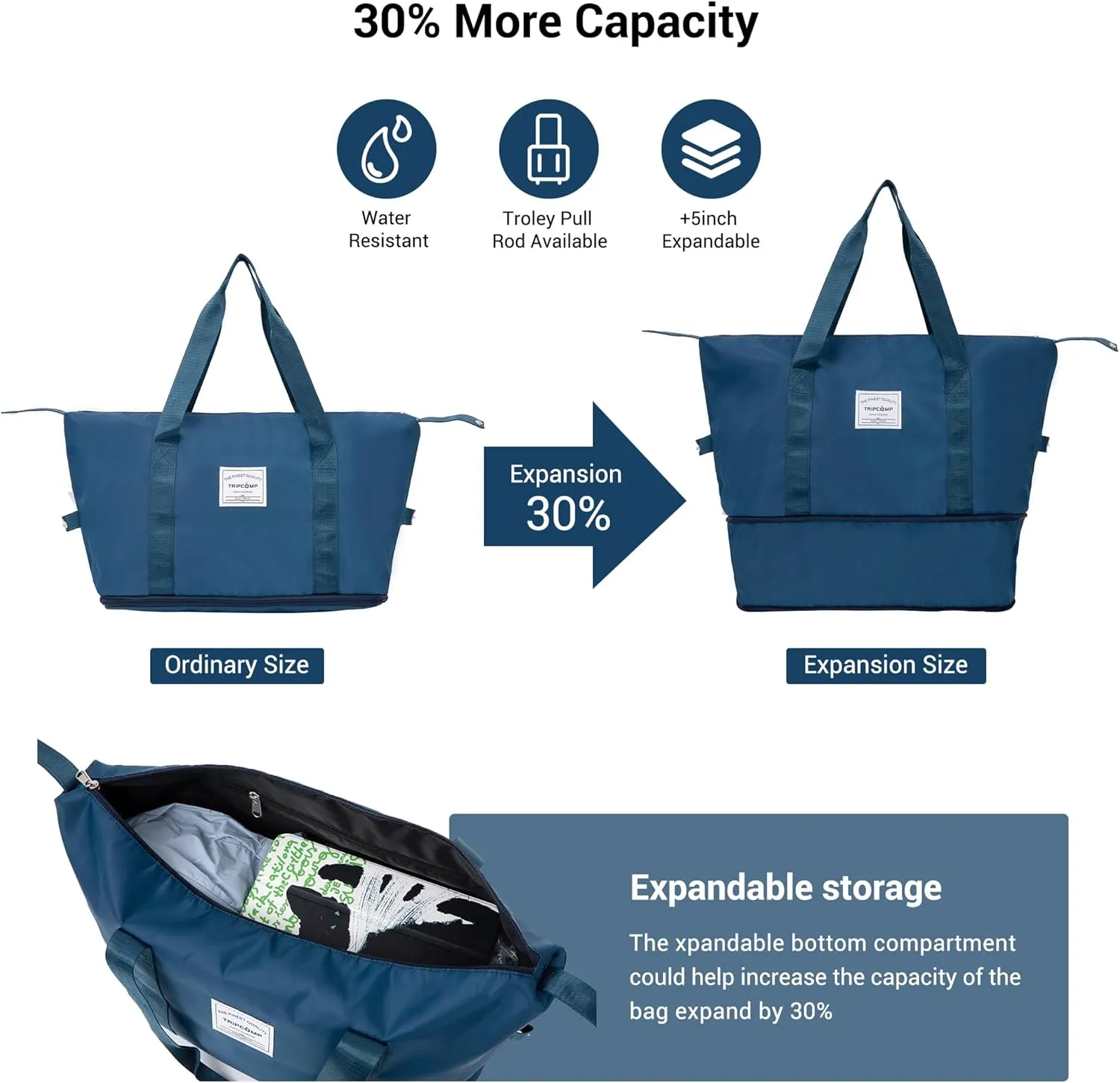 Luggage Sets 3 Piece with Double Spinner Wheels,PC Hardside Suitcase Sets with Expandable, Carry On Luggage Set with Travel Duffle Bag for Women and Men