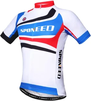 Men Bike Jersey Short Sleeve Road Cycling Shirts Biking Tops Moisture Wicking