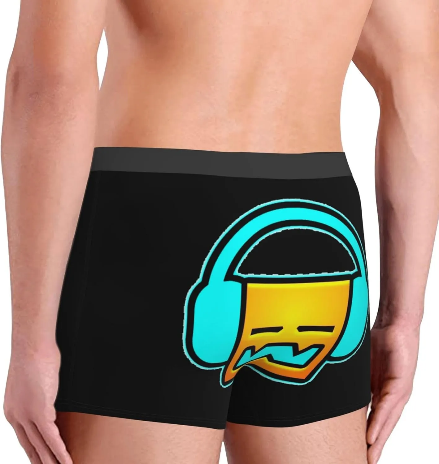 Men's Boxer Brief Moisture-Wicking Comfy Breathable Teen Boxer Brief Underpants