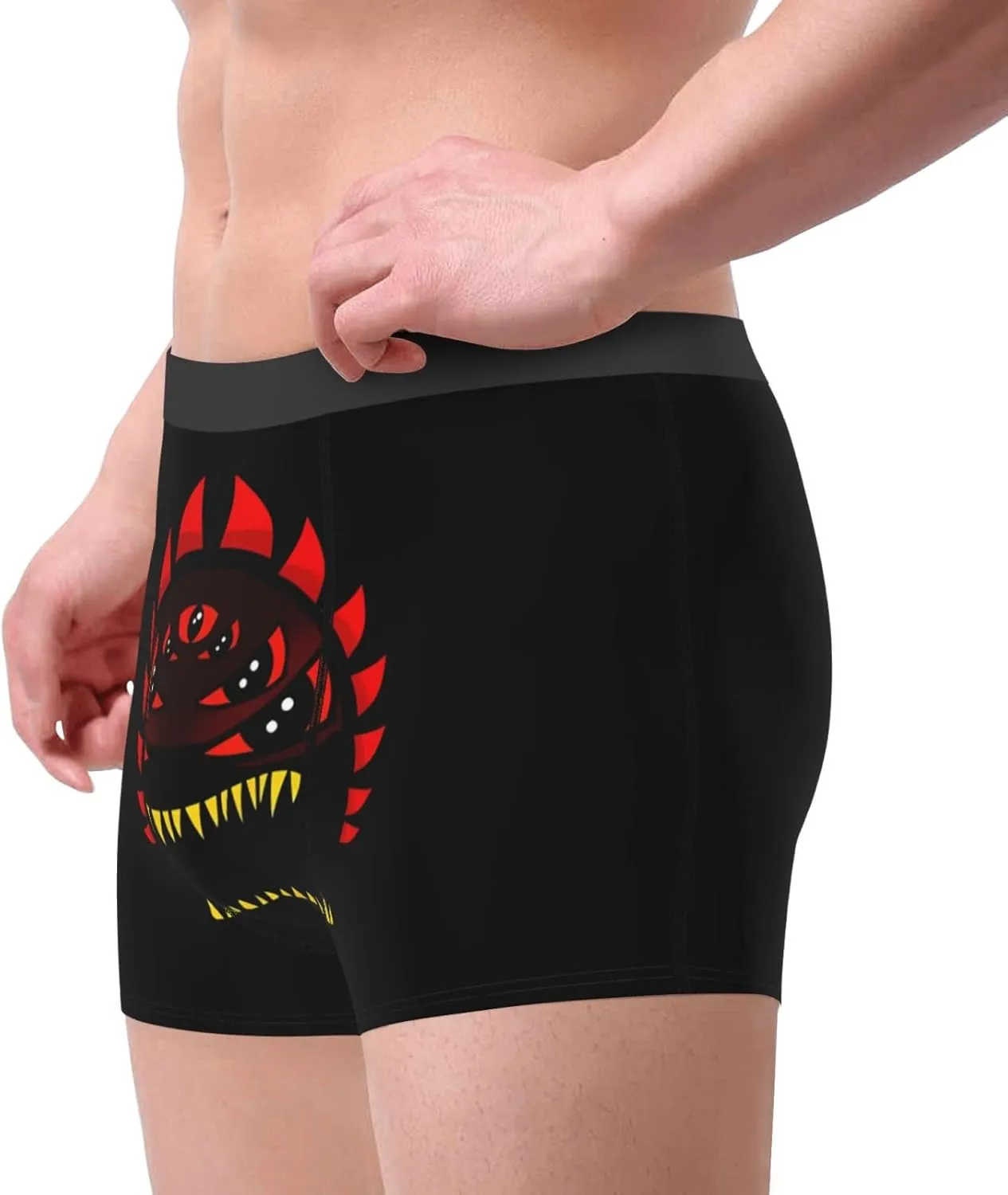 Men's Boxer Brief Moisture-Wicking Comfy Breathable Teen Boxer Brief Underpants