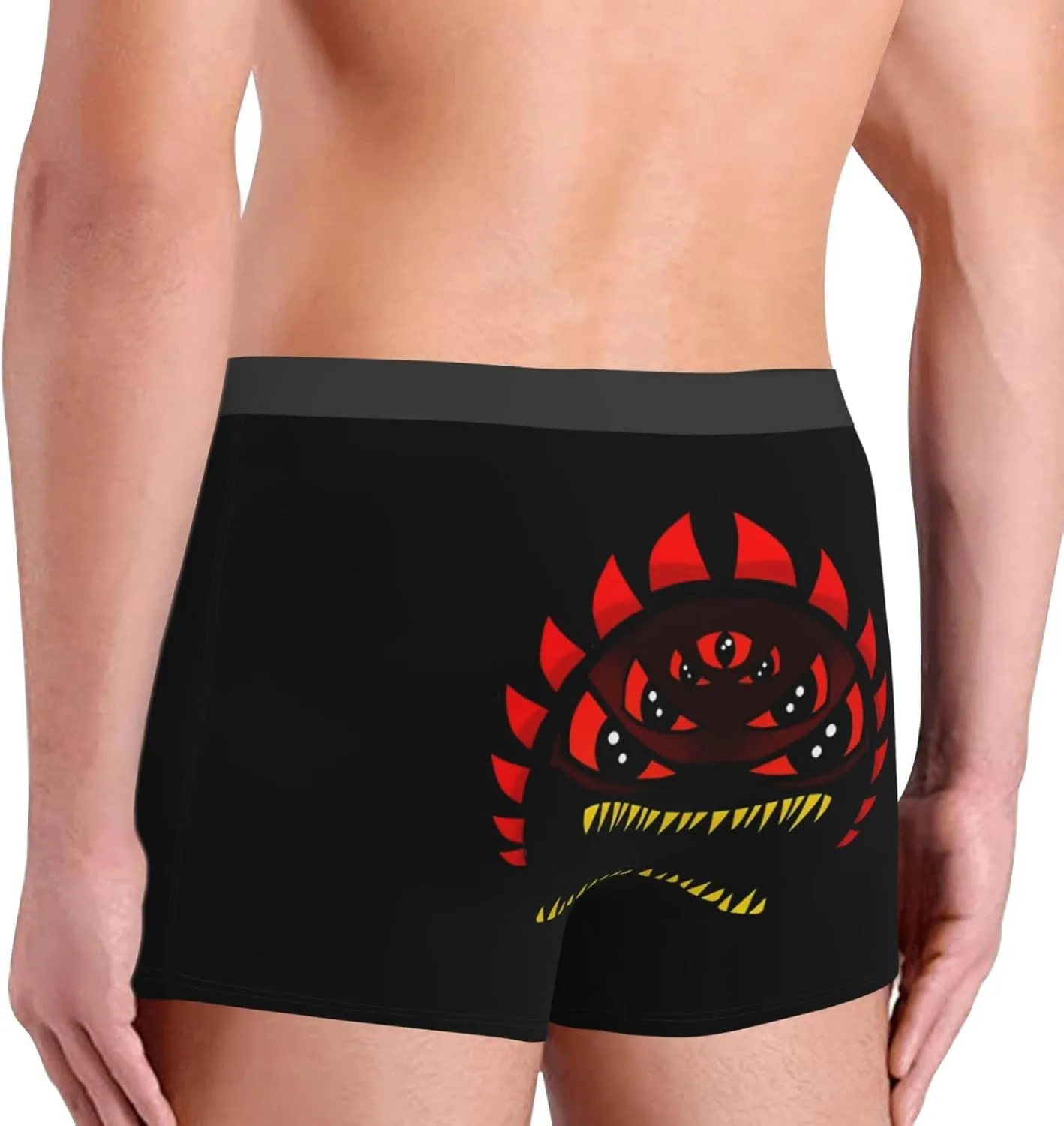 Men's Boxer Brief Moisture-Wicking Comfy Breathable Teen Boxer Brief Underpants