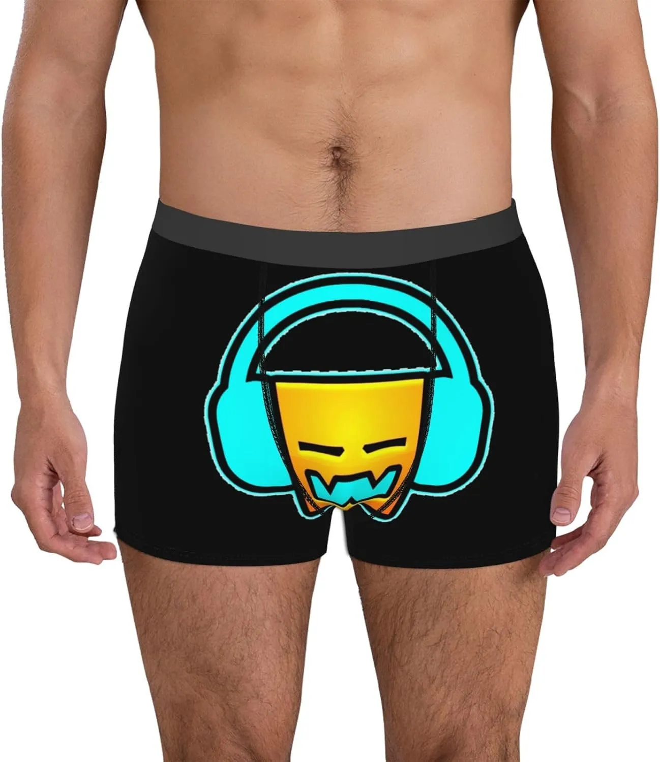 Men's Boxer Brief Moisture-Wicking Comfy Breathable Teen Boxer Brief Underpants