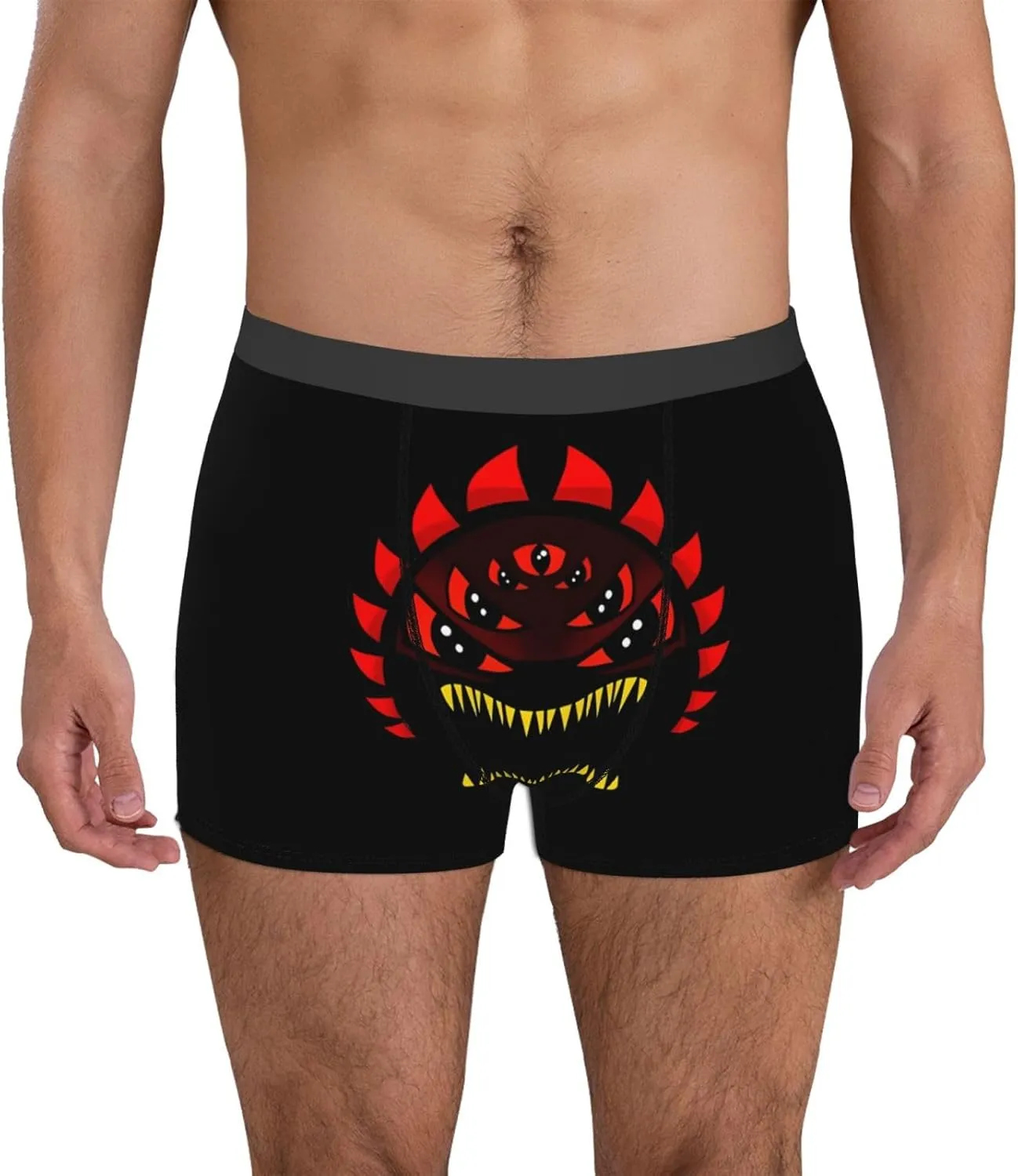 Men's Boxer Brief Moisture-Wicking Comfy Breathable Teen Boxer Brief Underpants