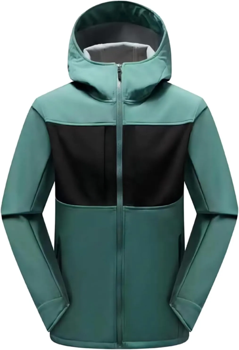Mens Fall Winter Jacket Warm Waterproof Windbreaker Raincoat With Hood Trendy Outdoor Hiking Mountain Windproof Coats