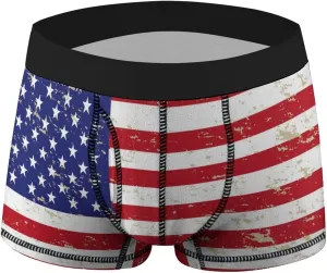 Men's Funny Boxer Briefs Moisture Wicking Underwear with Support Pouch