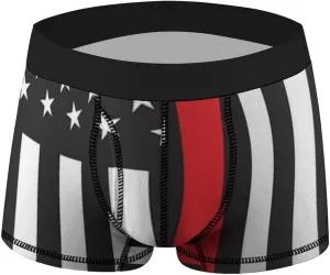 Men's Funny Boxer Briefs Moisture Wicking Underwear with Support Pouch