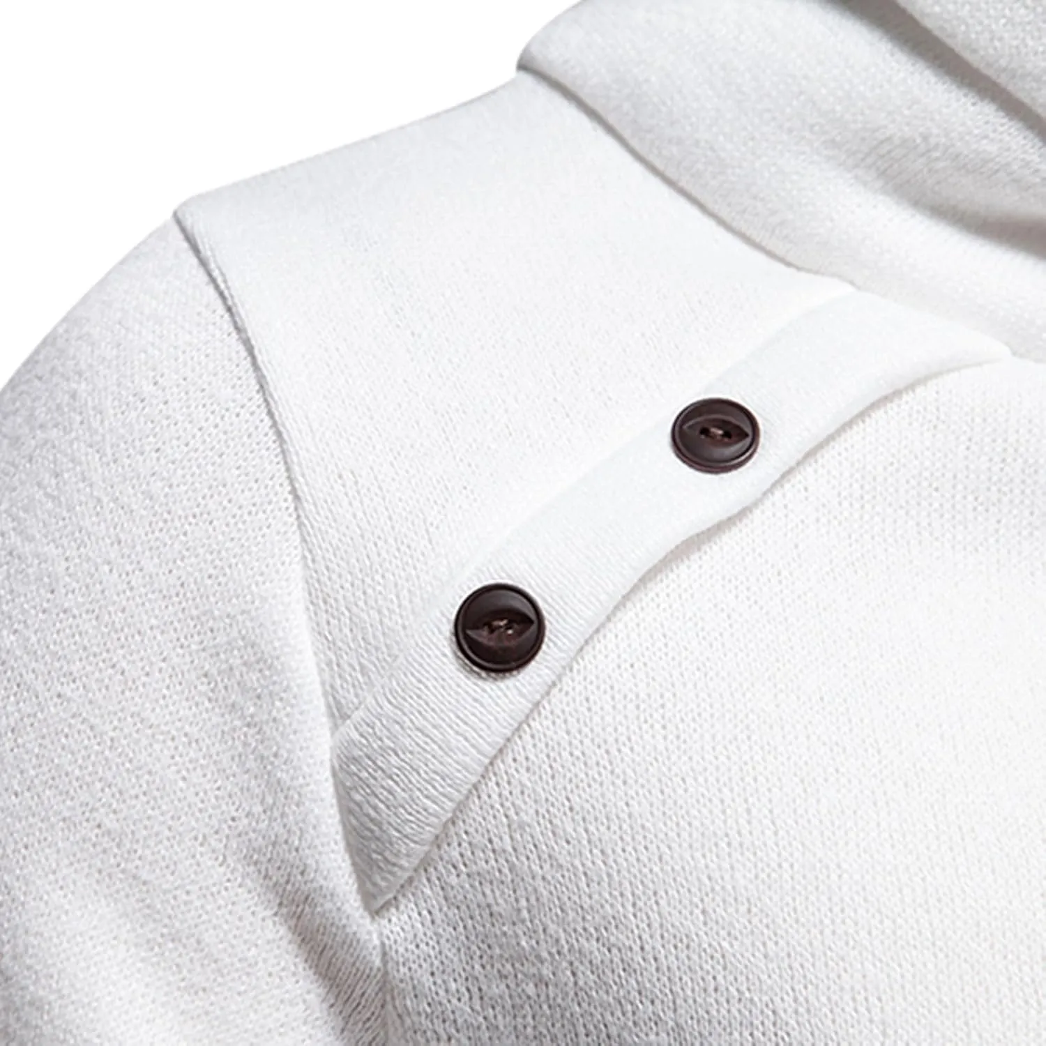 Men's Shirts Long Sleeve Solid Turtleneck Sweater Regular-Fit Lightweight Pullover Soft Fitted Outdoor Clothing