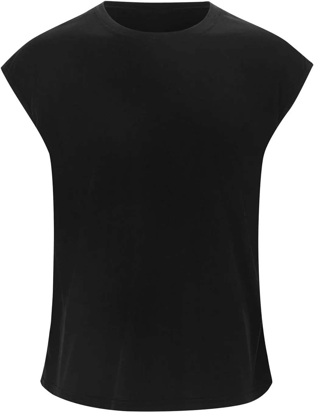 Men's Sleeveless Tank Tops Workout Athletic Muscle Cut Shirts Moisture Wicking Quick Dry Sport Big and Tall Tee Shirt