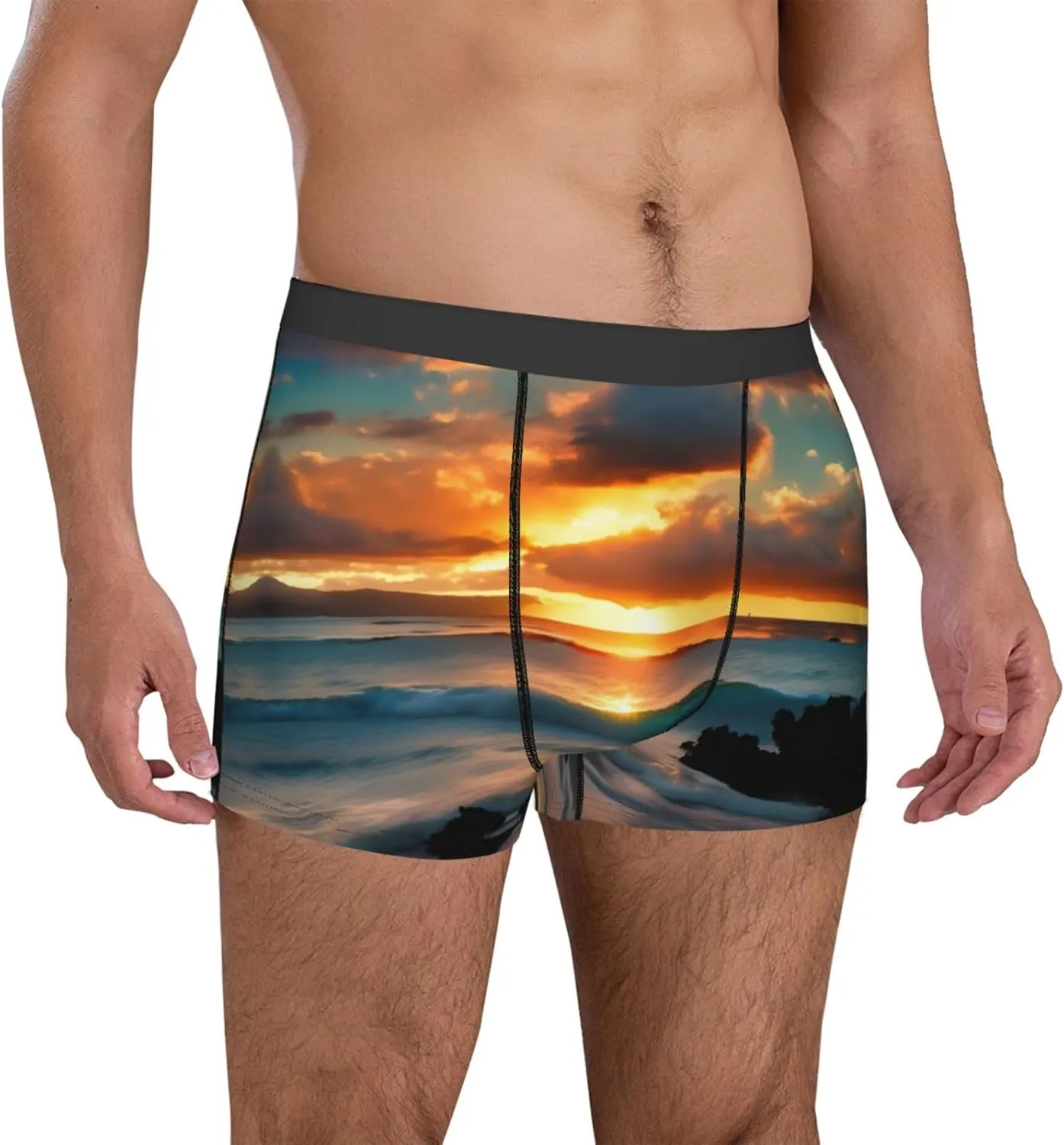 Mens Underwear Mens Underwear Boxer Briefs Breathable Soft Moisture Wicking with