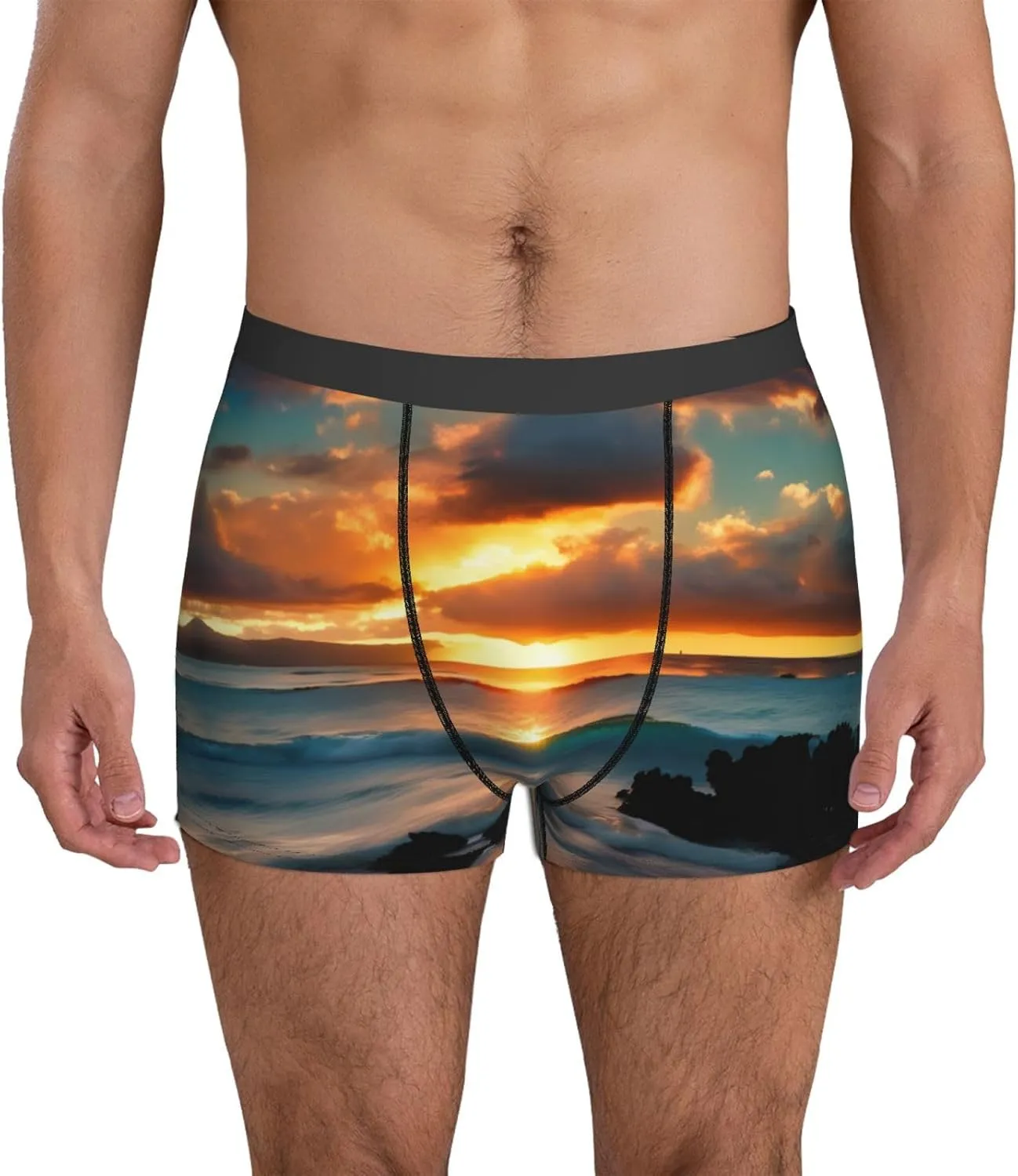 Mens Underwear Mens Underwear Boxer Briefs Breathable Soft Moisture Wicking with