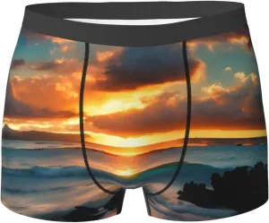 Mens Underwear Mens Underwear Boxer Briefs Breathable Soft Moisture Wicking with