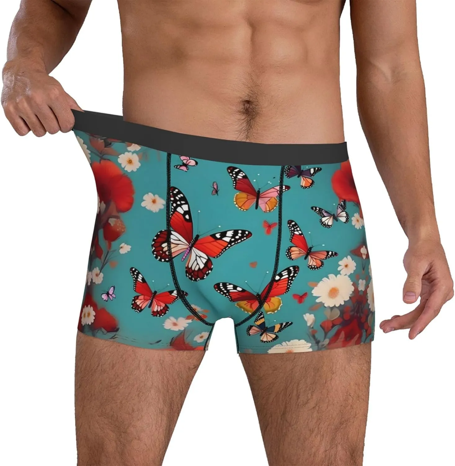 Mens Underwear Mens Underwear Boxer Briefs Breathable Soft Moisture Wicking with