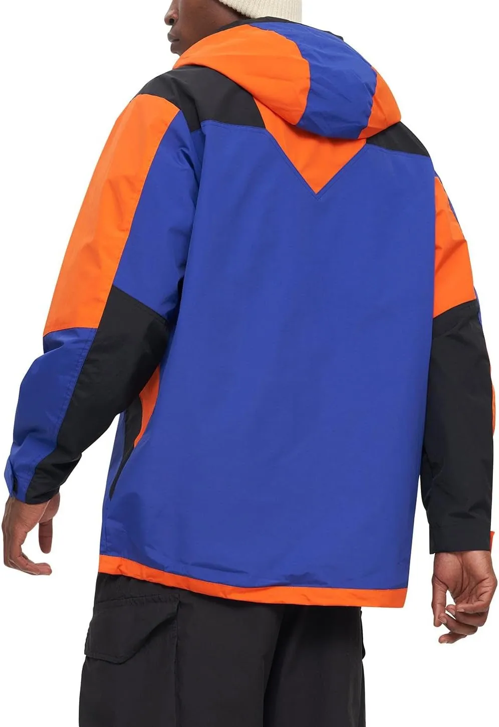 Mens Waterproof Windproof Jacket Hooded Outdoor Windbreaker Lightweight Softshell Raincoat Waterproof