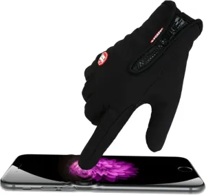 Men's Winter Gloves Touchscreen Windproof and Warm Cycling Gloves for Cold Weather Comfortable Fit for Women