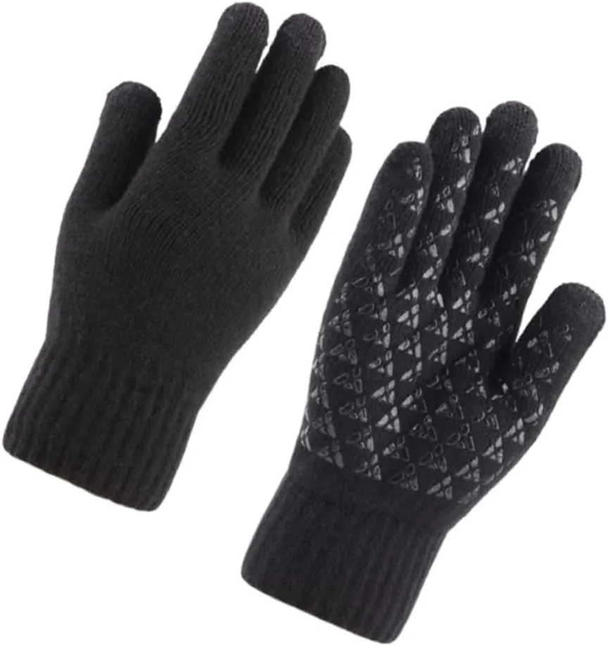 Men's Winter Touchscreen Gloves Thicken Knitted Warm Windproof Anti-slip Comfortable for Outdoor Activities