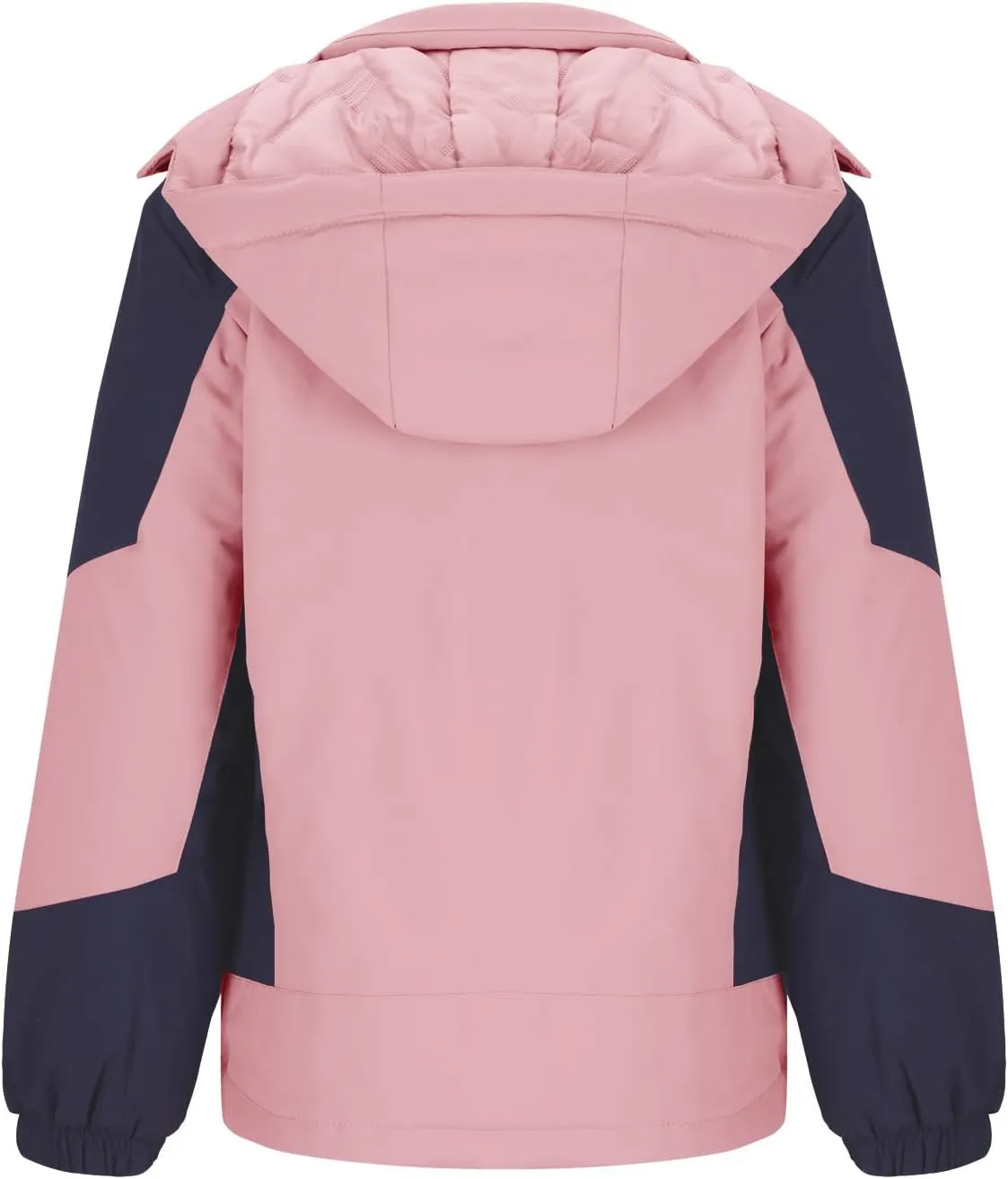 Men's Winter Waterproof Puffer Jacket Hooded Warm Down Coat Outdoor Windbreaker Outerwear for Hiking Camping Skiing