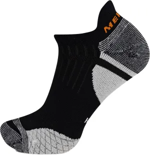 Merrell Men's and Women's Trail Running Cushioned Socks-1 Pair Pack-Unisex Anti-Slip Heel & Arch Compression