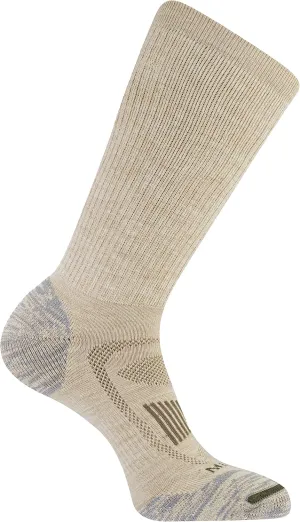 Merrell Men's and Women's Zoned Cushioned Wool Hiking Crew Socks-1 Pair Pack-Breathable Arch Support
