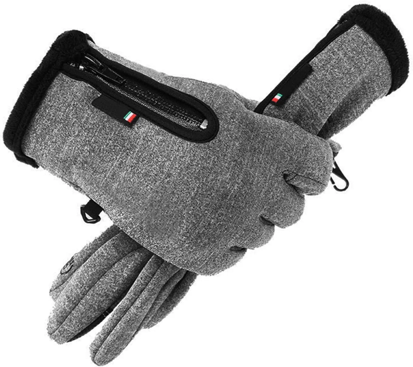 MioCloth Waterproof Cold Weather Anti Slip Driving Skiing Touchscreen Gloves Fleece Lined