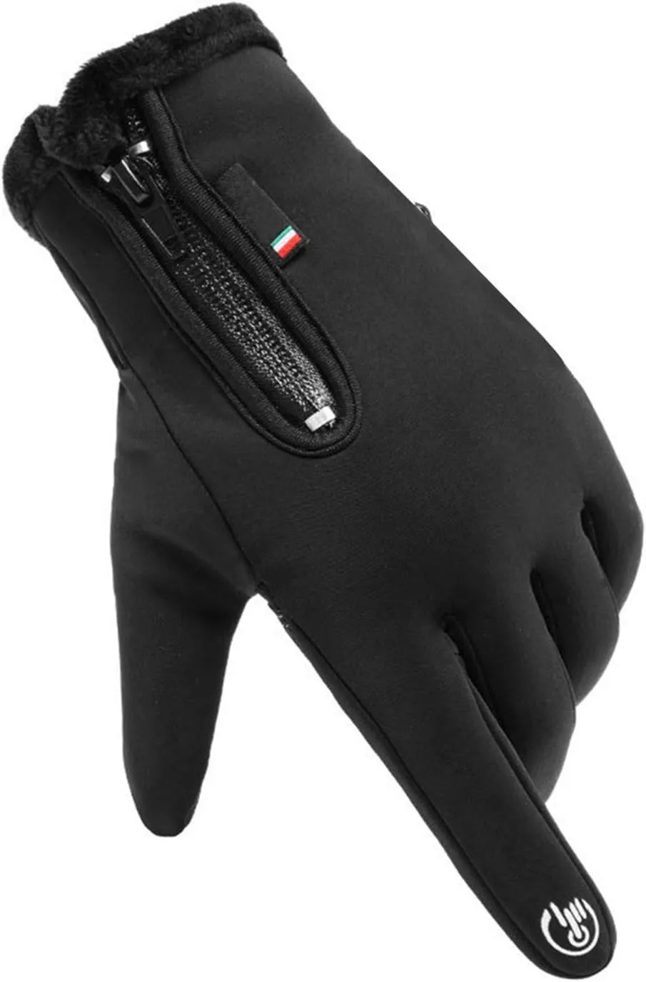 MioCloth Waterproof Cold Weather Anti Slip Driving Skiing Touchscreen Gloves Fleece Lined