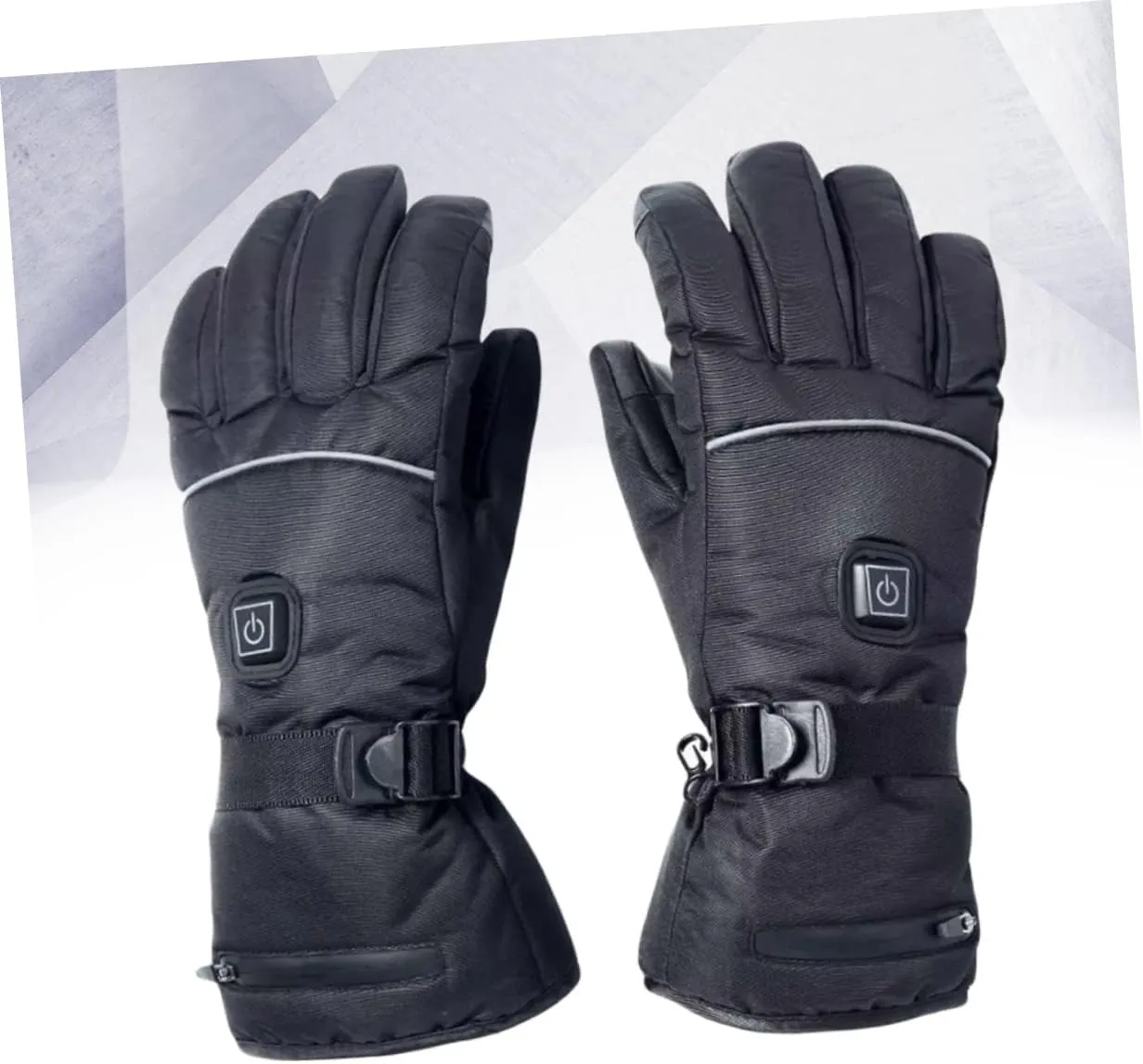 Mipcase Heated Gloves Heating Gloves Windproof Thermal Gloves Ski Gloves Battery Powered Gloves Mittens Winter