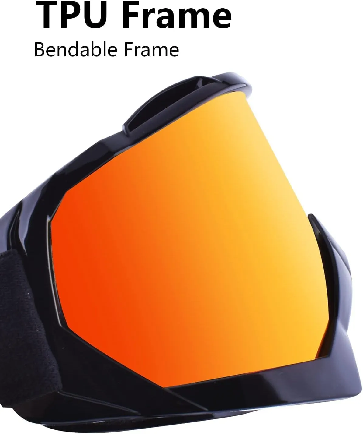 Motorcycle Goggles Motocross Goggles Dirtbike Goggle Riding Goggle ATV Offroad Goggles OTG MX Goggles UV Protection