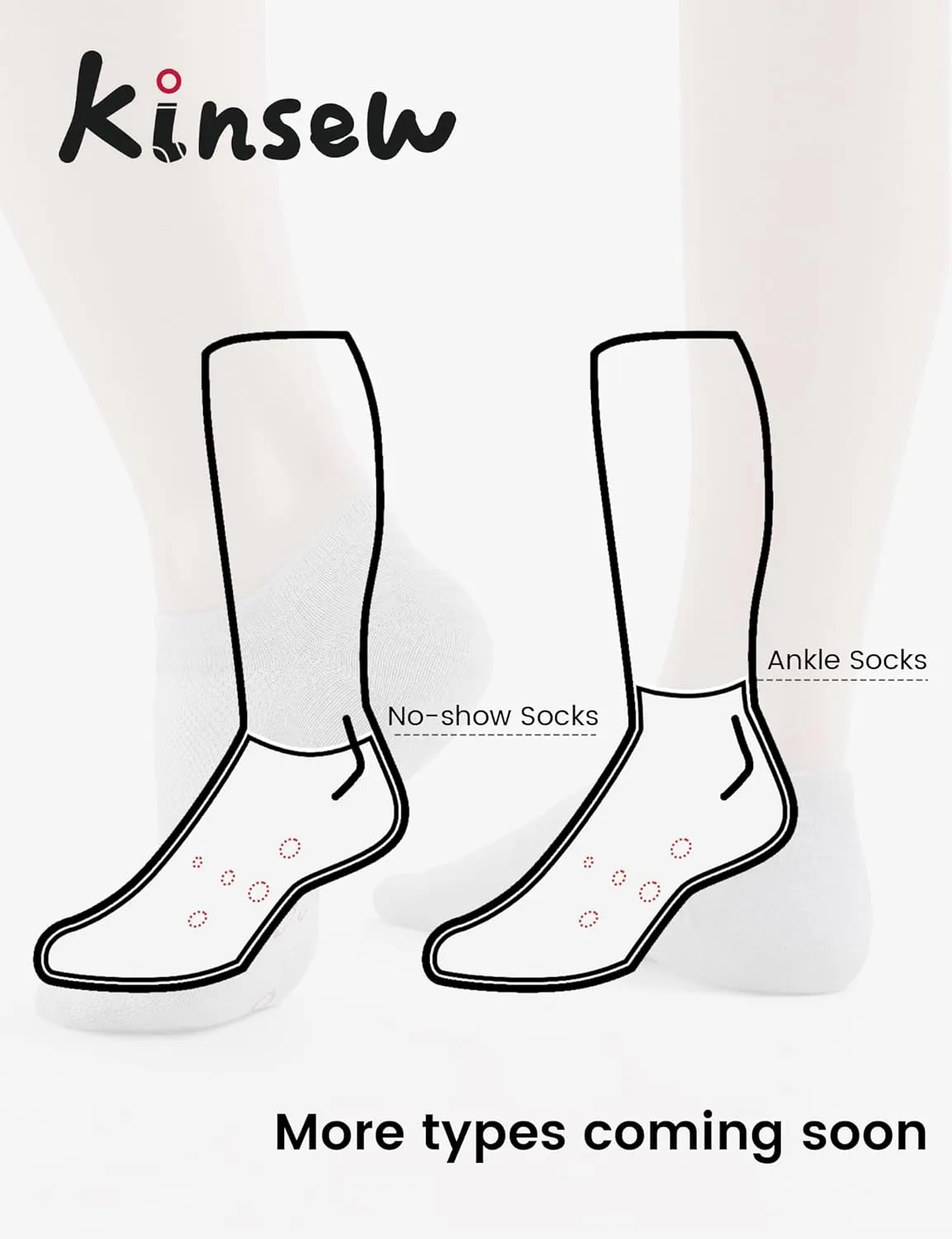 No Show Socks Non Slip 9 Pack Foot Massage Points Low Cut Fashion Liner Grey US 5-12