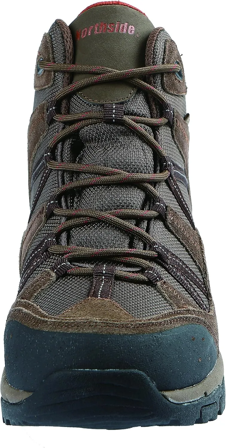 Northside Mens Freemont Leather Mid Waterproof Hiking Boot