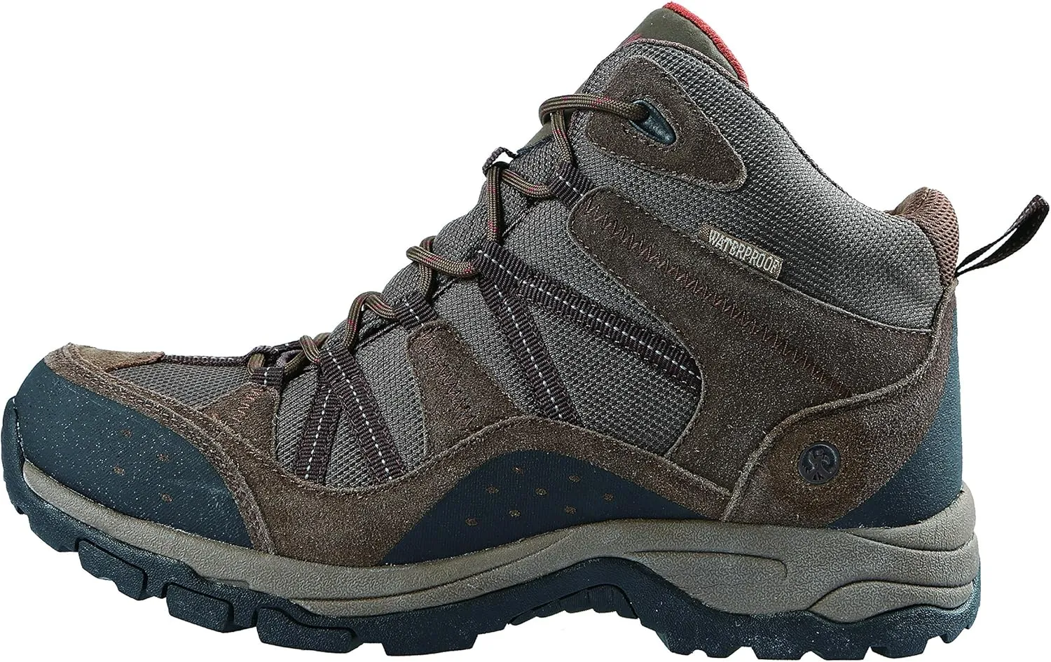 Northside Mens Freemont Leather Mid Waterproof Hiking Boot