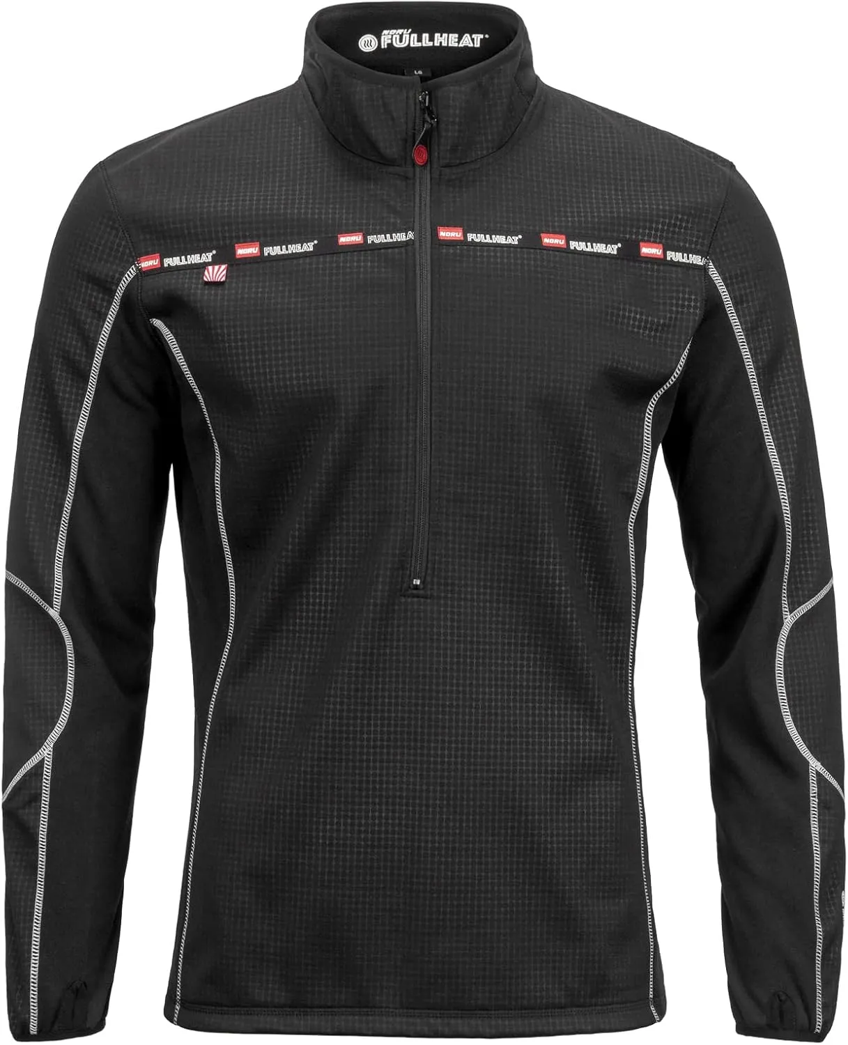 Noru Full Heat Half-Zip Motorcycle Base Layer Pullover