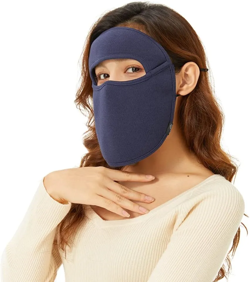 OHYOGA Winter Full Face Cover Breathable Windproof Cold Weather Neck Gaiter Warm Face Mask Balaclava Outdoor SNF2T117