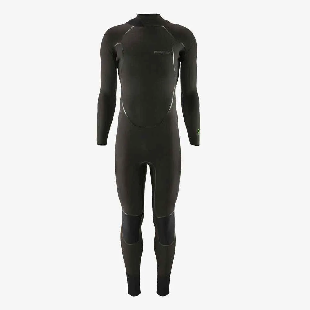 Patagonia R2 Yulex Back Zip Full Wetsuit  - Black