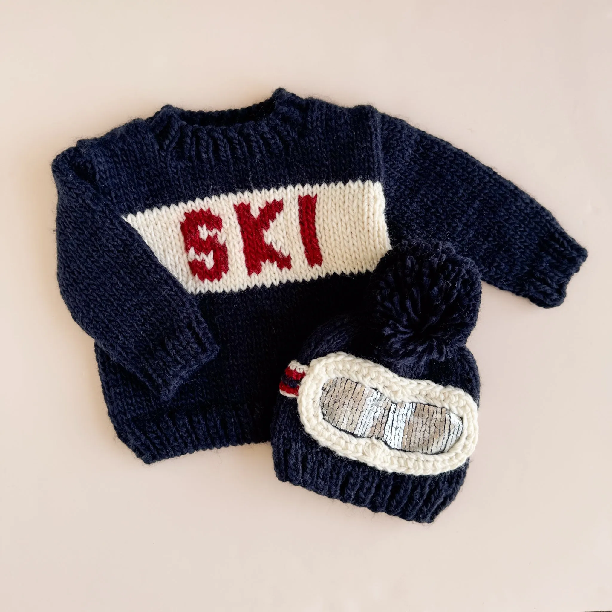 PREORDER Ski Goggles Beanie, Navy