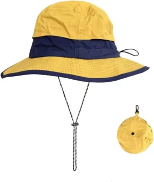 Rain Hat for Women Waterproof Wide Brim Sun Hat Waterproof Foldable Quick Dry Waterproof Bucket Hat