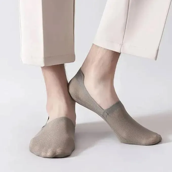 Repertoire Socks, Repertoireof Ultra Thin Liner Socks Non Slip Combed Cotton No Show for Women Men