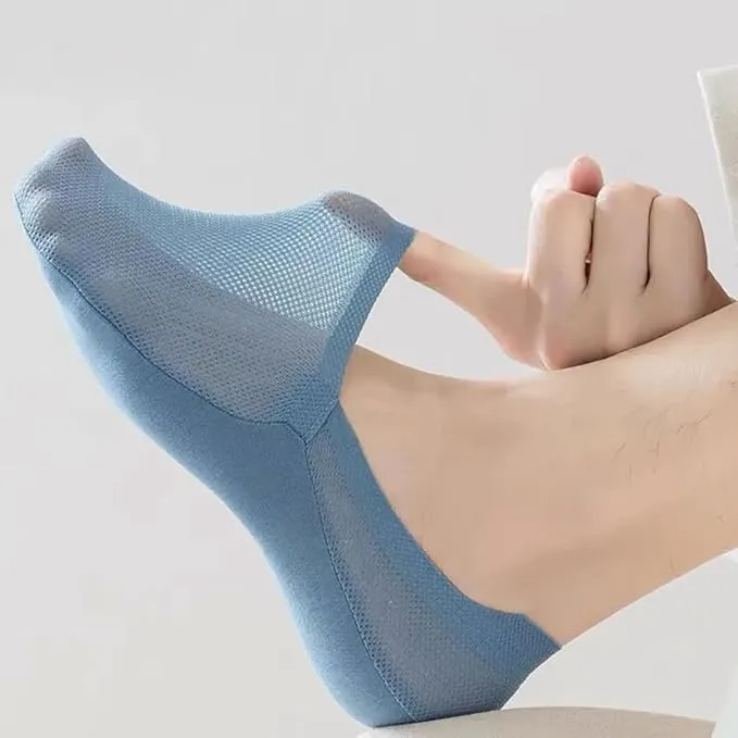 Repertoire Socks, Repertoireof Ultra Thin Liner Socks Non Slip Combed Cotton No Show for Women Men