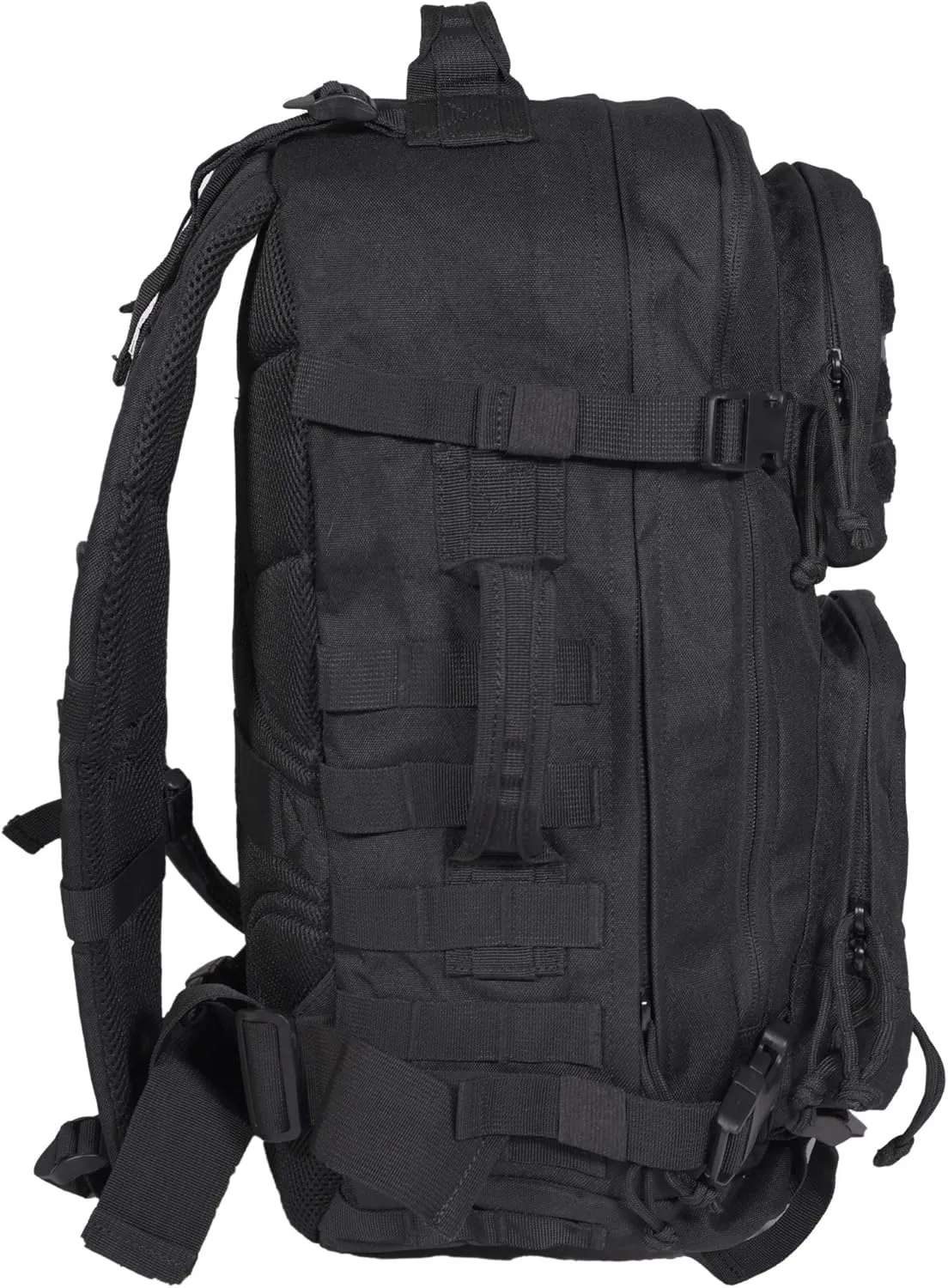 Rockland Military Tactical Laptop Backpack, Black, Large