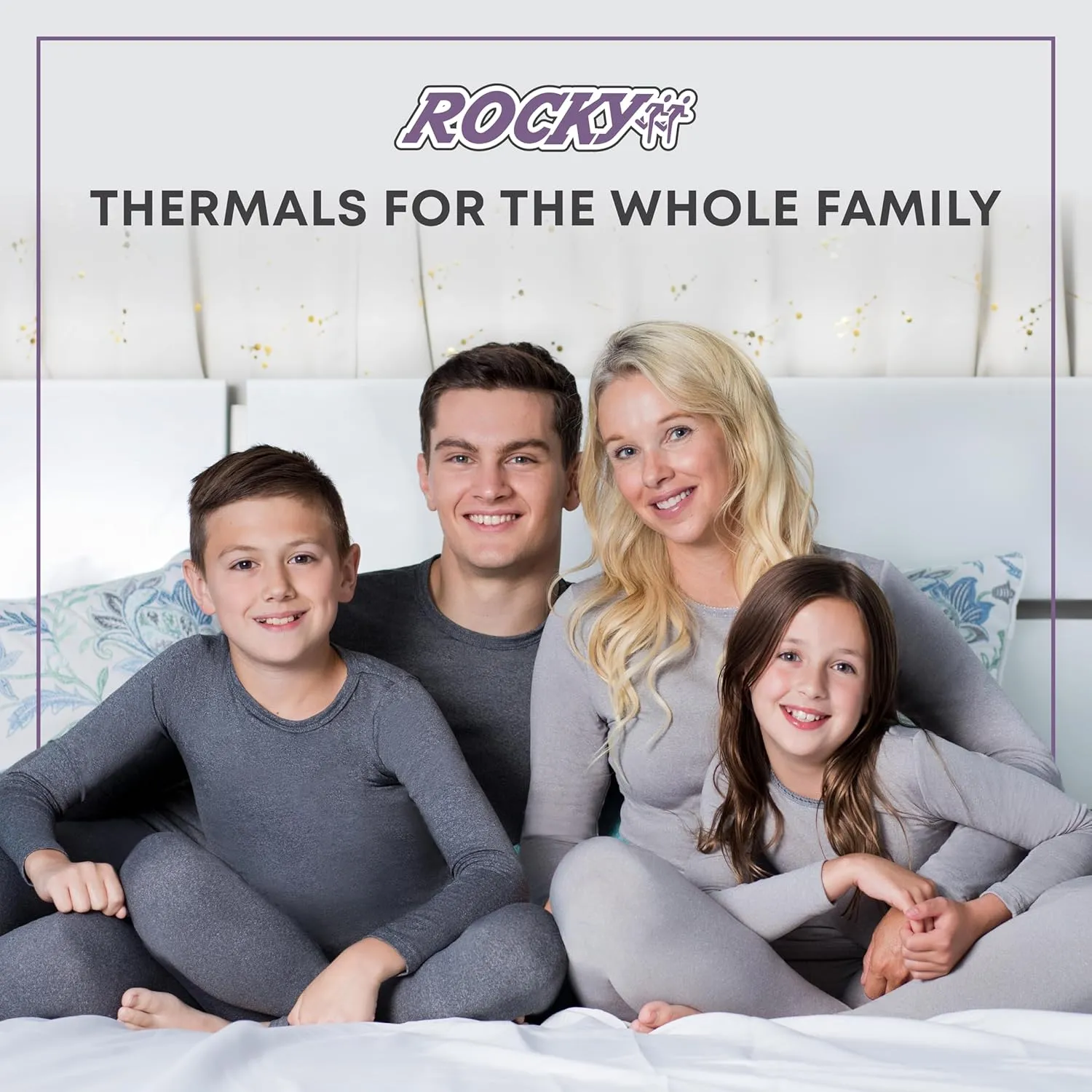 Rocky Thermal Underwear for Women Lightweight Cotton Knit Thermals Women's Base Layer Long John Set