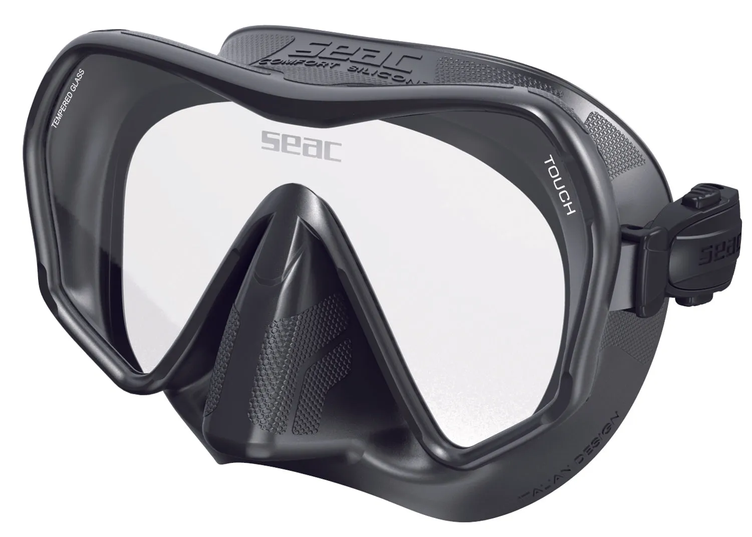 SEAC Touch Frameless Mono Lens Scuba Diving Snorkeling Freediving Mask