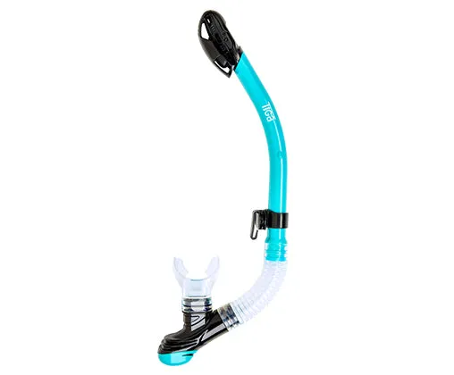 Sherwood Tiga Dry Snorkel with Splash Guard and Sealing Valve