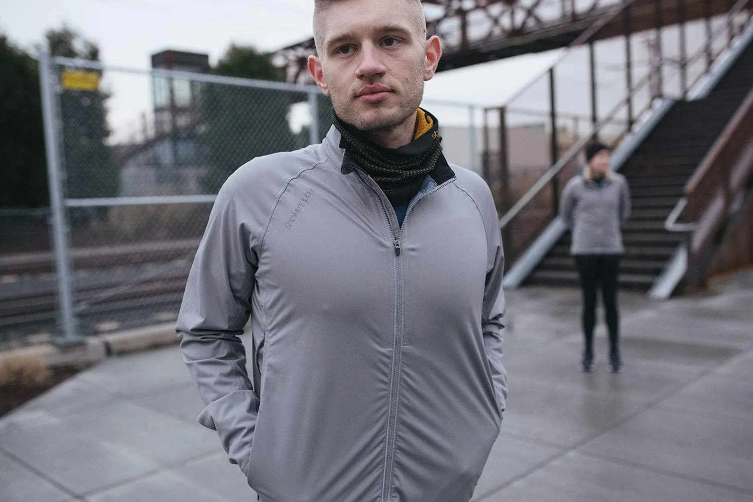 Showers Pass Cloudburst Jacket - Waterproof Breathable & Packable Softshell Jacket - Men's Lightweight Running & Cycling Gear