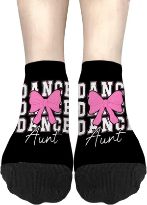 Silly Sock For Women No Show Socks Womens, Dance Aunt Coquette Dancing Auntie Dancer Aunt Sock, Ideas For Men