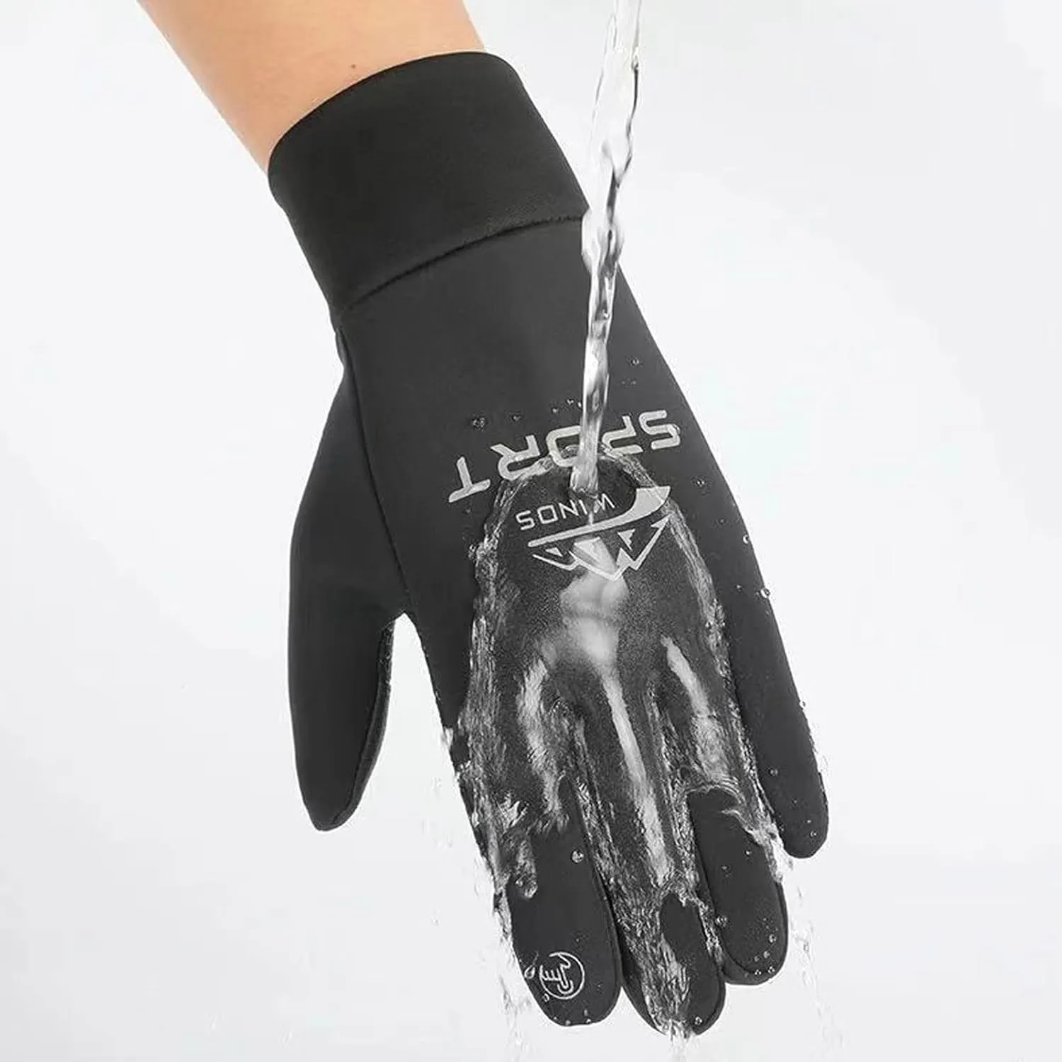 Ski Snow Gloves Winter Warm Windproof Touchscreen Men Women Winter Running Gear for Women Driving Gloves
