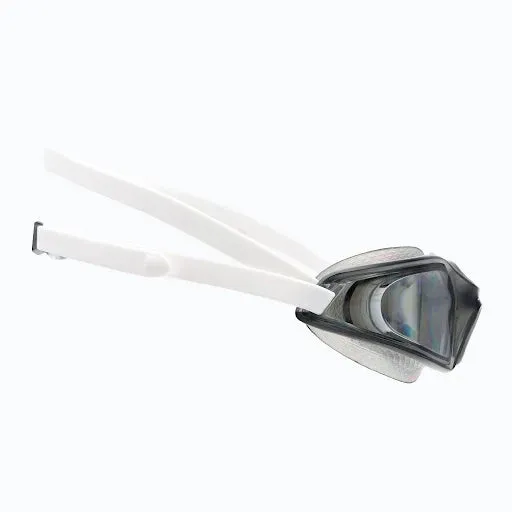 Speedo Unisex Adult Hydropulse Swim Goggles - White/ Grey