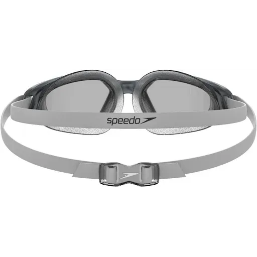 Speedo Unisex Adult Hydropulse Swim Goggles - White/ Grey