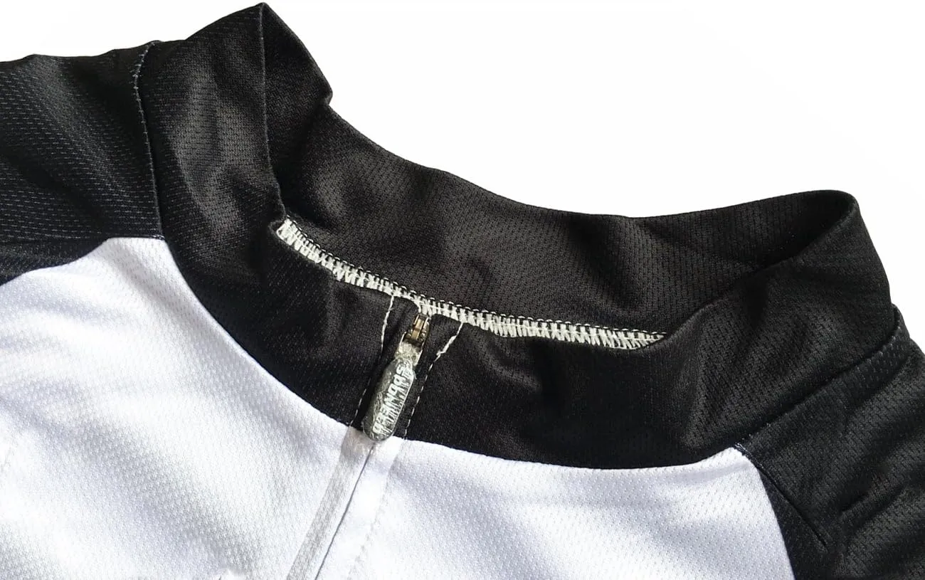 sponeed Men's Bicycle Shirts Long Sleeve Biker Jerseys Full Zipper Winter Cycling Gear Breathable