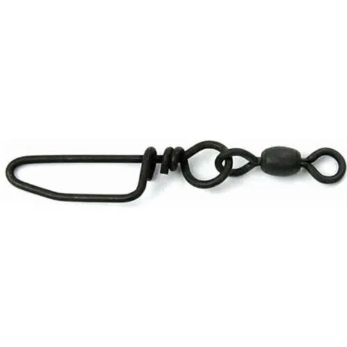 Stainless Coastlock Snap Swivels 120Lb, Black Oxide, 4PK