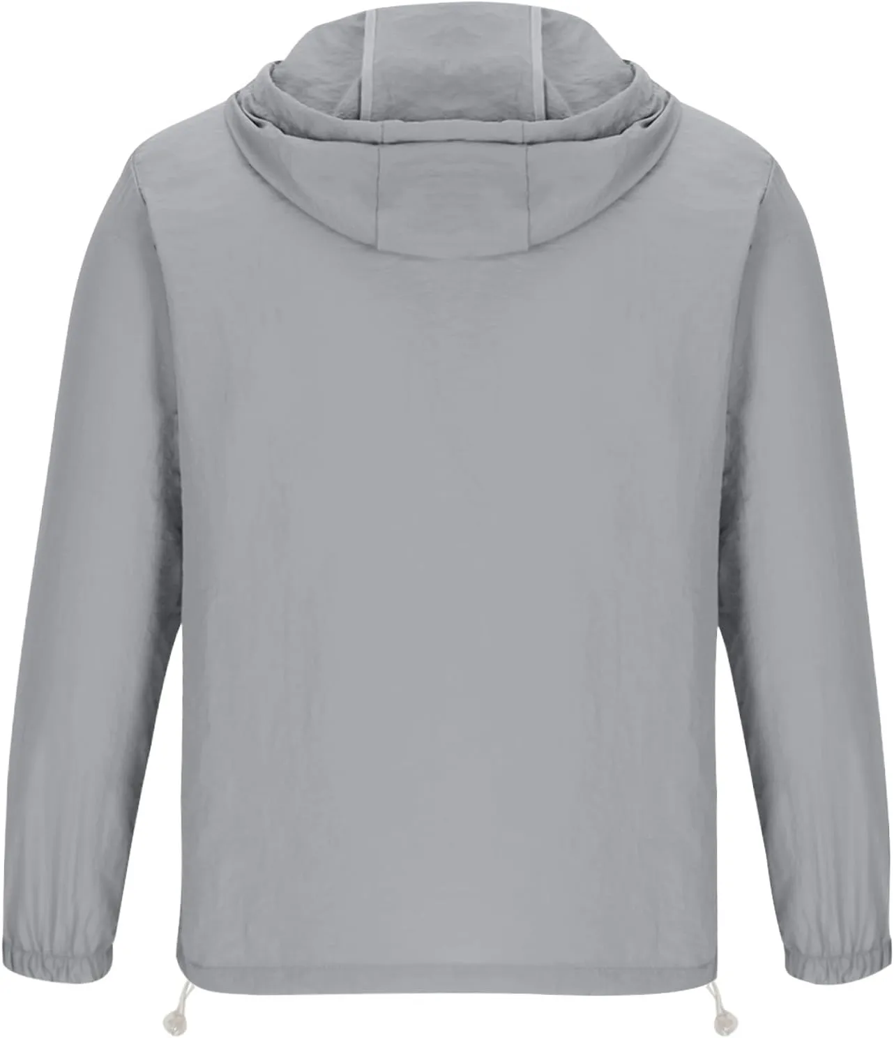 Stylish Sun Jacket for Men 2025 Irregular Pocket Casual Hoodie Long Sleeve Hooded Summer Jackets Athletic Coats