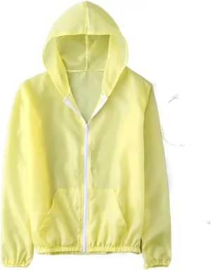 Summer Sun Protection Jacket - Ice Silk Outdoor Clothing Women's Solid Color Breathable Quick-Drying Men's Wat